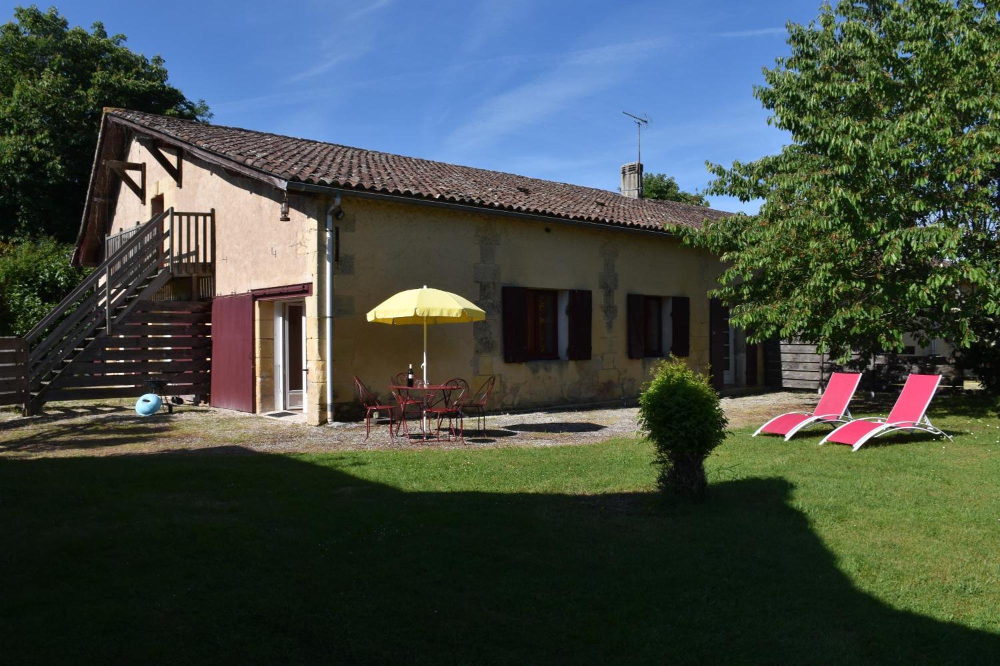 Du Vert & Du Bon Air - Linge Maison Inclus - Parking Prive Gratuit - Centre Ville Bergerac 10Mn - Domaine Bellevue Cottage En Perigord 朗布拉 外观 照片