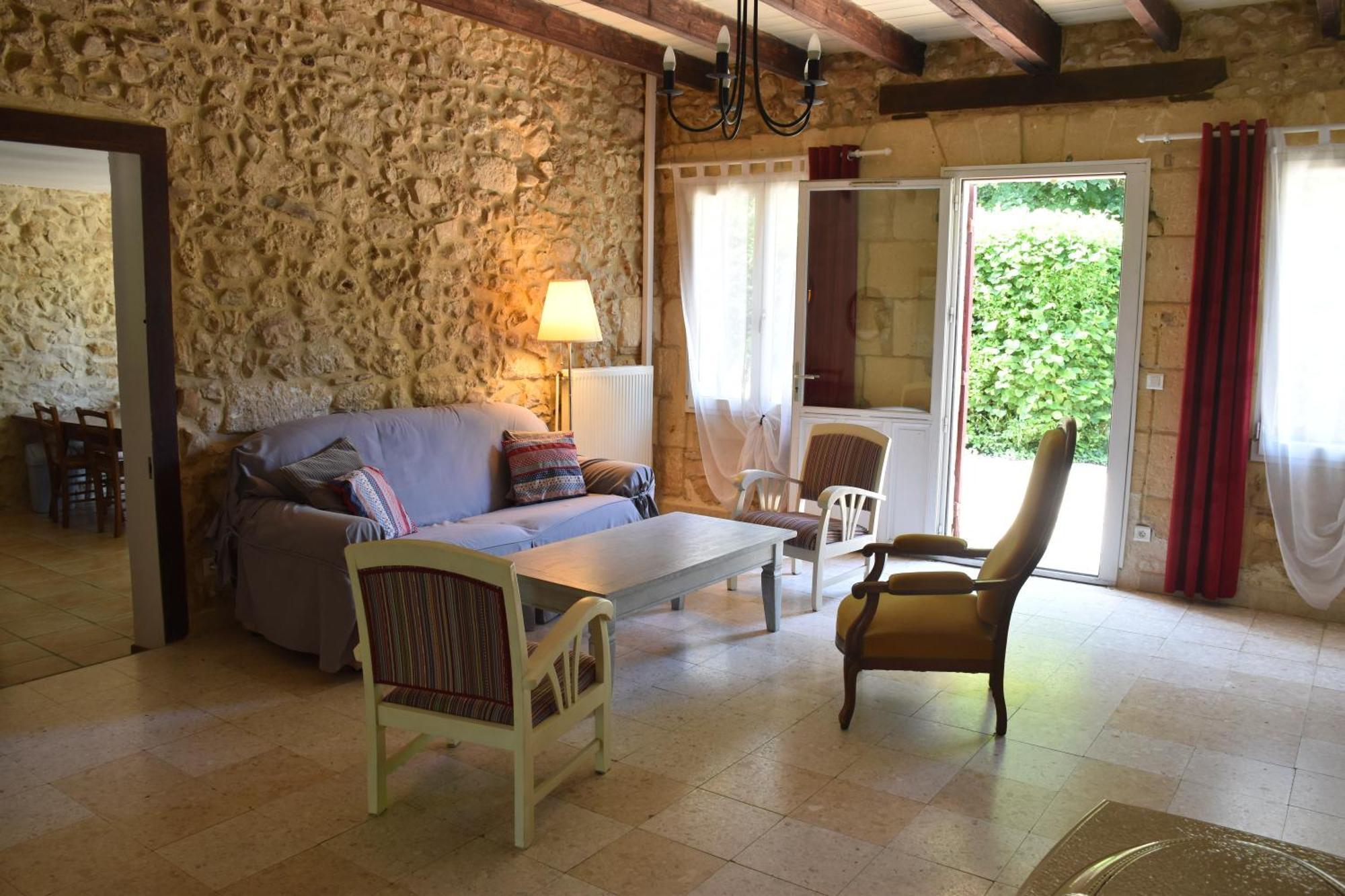 Du Vert & Du Bon Air - Linge Maison Inclus - Parking Prive Gratuit - Centre Ville Bergerac 10Mn - Domaine Bellevue Cottage En Perigord 朗布拉 外观 照片