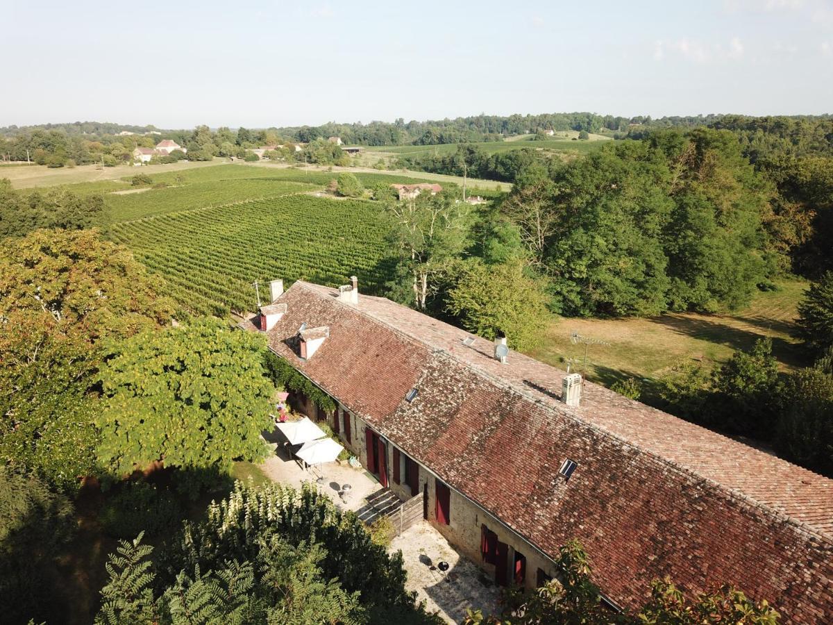 Du Vert & Du Bon Air - Linge Maison Inclus - Parking Prive Gratuit - Centre Ville Bergerac 10Mn - Domaine Bellevue Cottage En Perigord 朗布拉 外观 照片